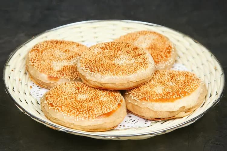 传承50年的油酥烧饼