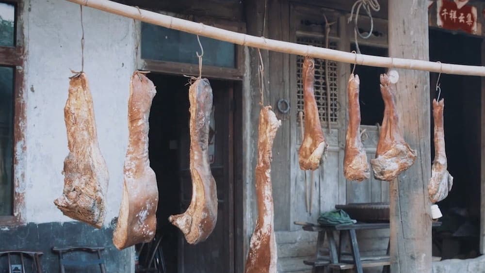 小雪，土家腊肉